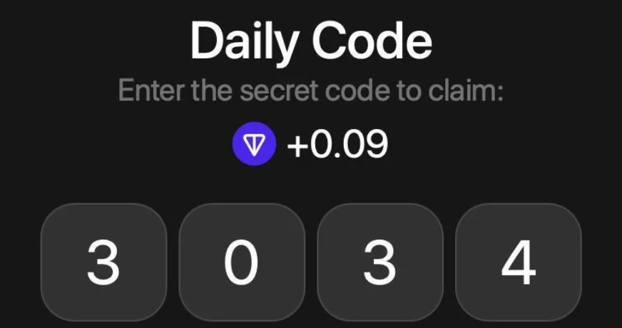 TonHash Daily Secret Code 29 May 2025